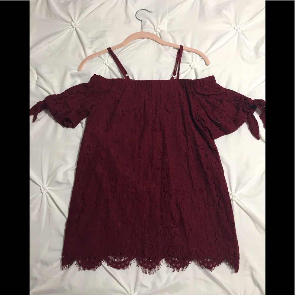 Off the shoulder blouse
